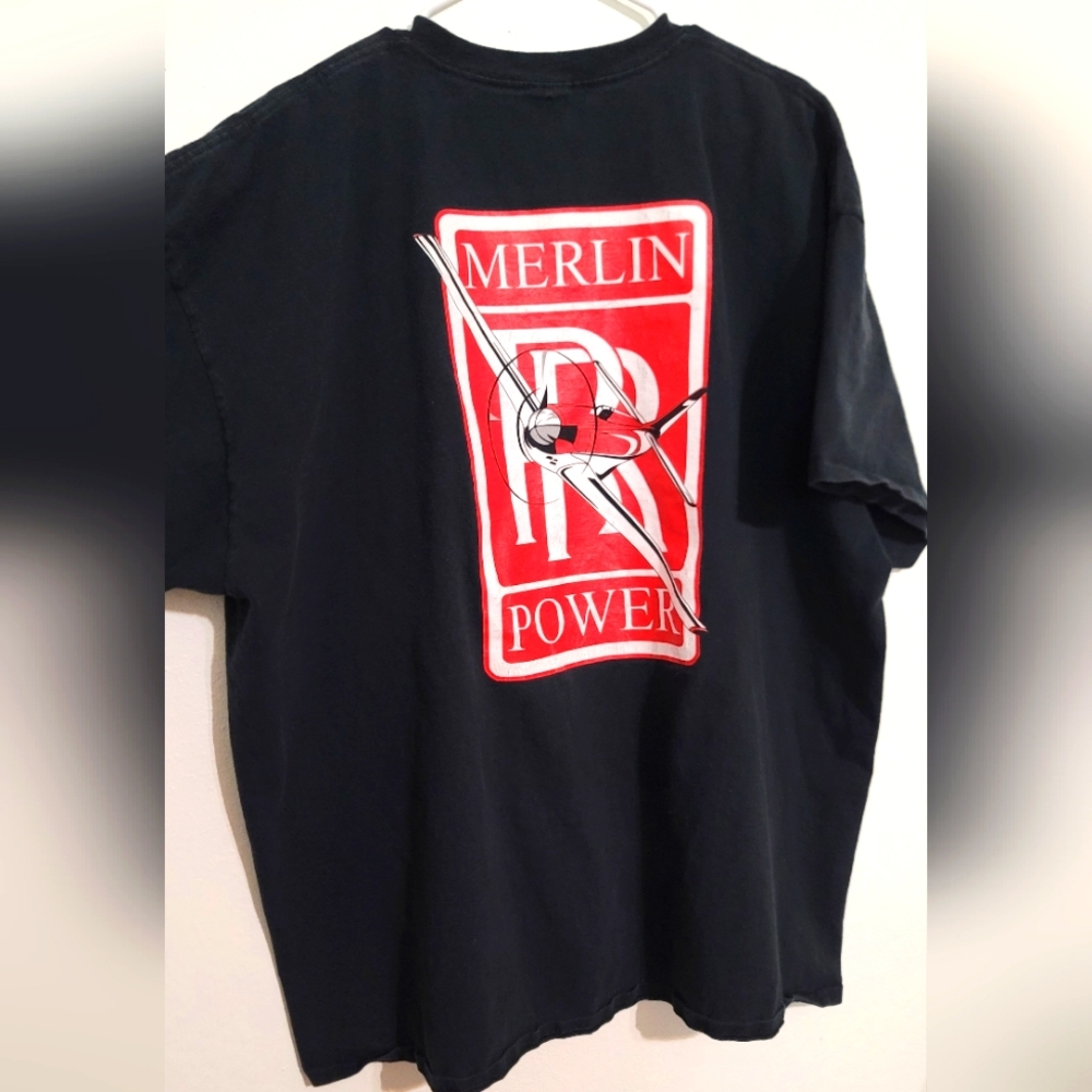 Rolls Royce Merlin Power Aviation T-shirt